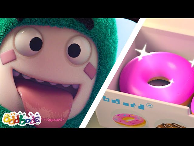 Pogo LOVES DONUTS🍩 | Oddbods Carwash! | Oddbods NEW Episode Compilation | Fun Cartoon for Kids