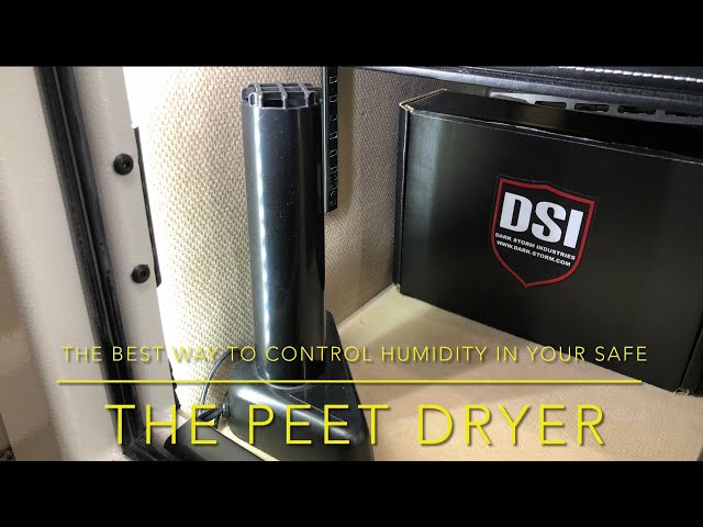 The Peet Dryer: No more moisture or humidity in your gun safe! The only product you will ever need!