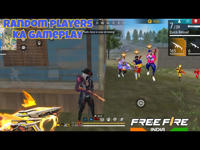 random players ka gameplay 🎮 || bad day 😥garena free fire max