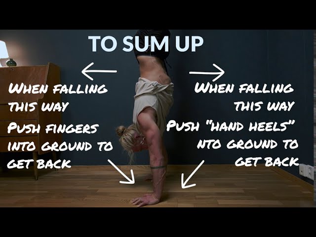 Handstand tutorial | How to actually balance
