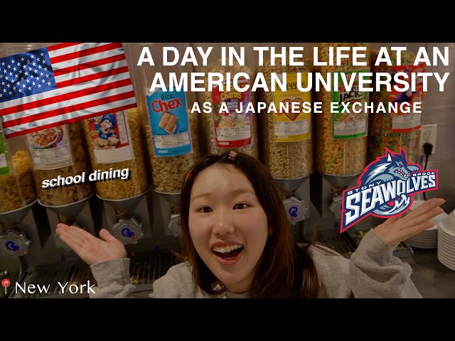 A DAY IN THE LIFE AT AN AMERICAN UNIVERSITY AS A JAPANESE EXCHANGE STUDENT
