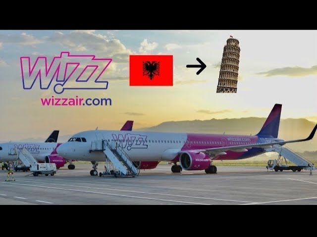 TRIPREPORT | #wizzair   (ECONOMY) | #airbus321 #a321  | #tiranainternacionalairport - #pisaairport