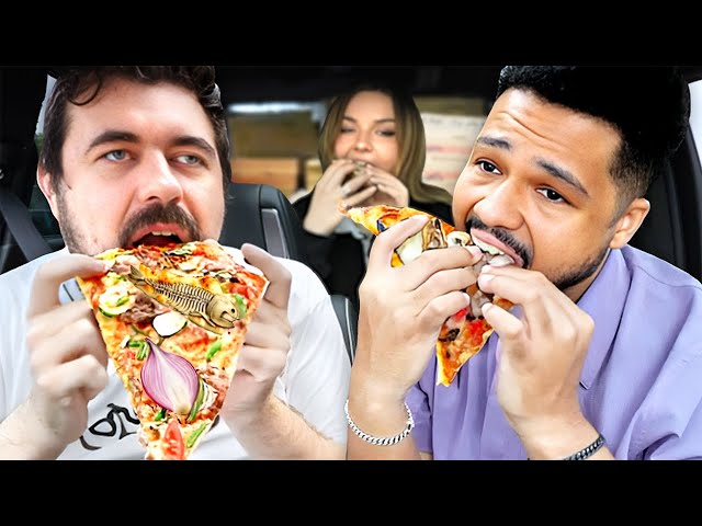 I Forced Him To Try EVERY Fast Food Pizza..