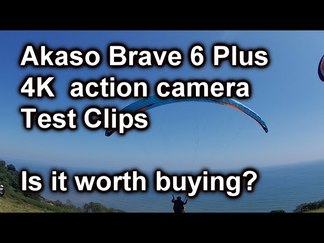 Akaso Brave 6 PLUS -- Excellent Results and Good EIS even in 4K! Test clips in REAL 4K