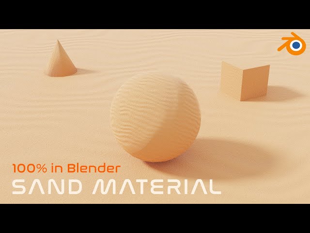 Easy Procedural Sand Material -  Blender 2.9 EEVEE