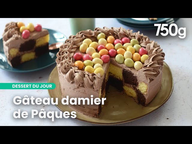 Gâteau damier vanille chocolat ultra gourmand | 750g