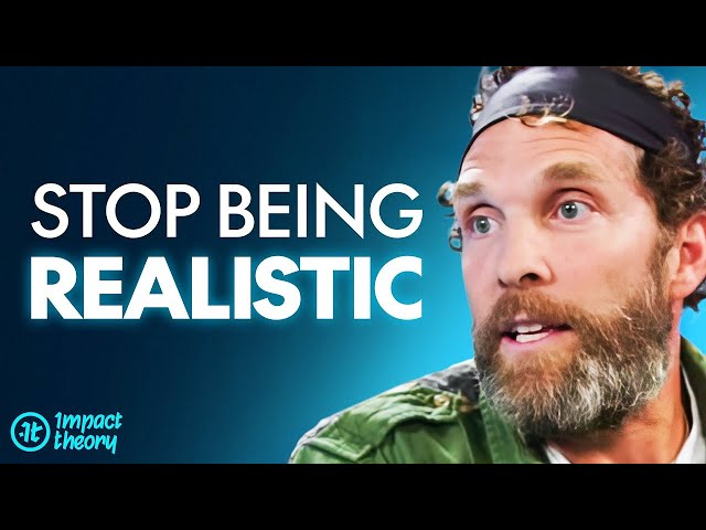How to STOP BEING REALISTIC and SHOOT FOR THE MOON | Jesse Itzler on Impact Theory