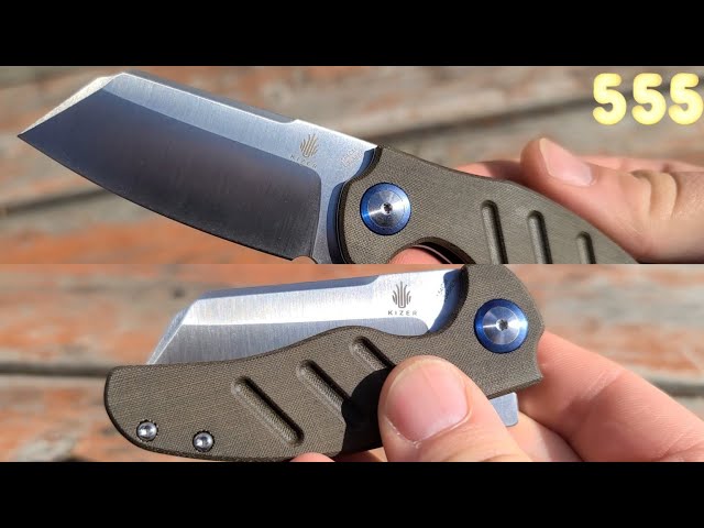 Kizer Mini Sheepdog: Best EDC Knife for Small Hands? By 555 Gear