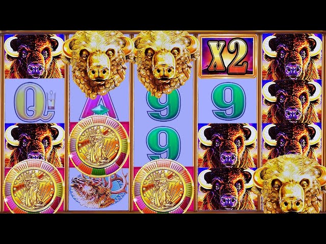 COINS APPEAR $4.50 MAX BET ➤ BUFFALO GOLD REVOLUTION