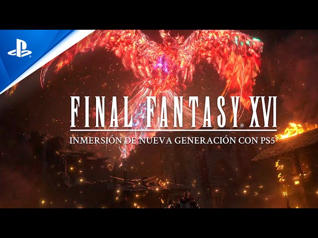 Final Fantasy XVI - Tráiler de INMERSIÓN en PS5 en ESPAÑOL | 4K | PlayStation España