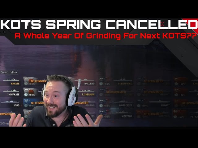 KoTS Spring Cancelled - A Whole Year Of Grinding For Next KoTS??