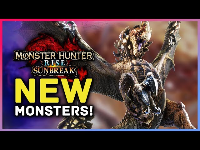 SEREGIOS IS BACK! Monster Hunter Rise Sunbreak New Monsters & Subspecies Revealed!