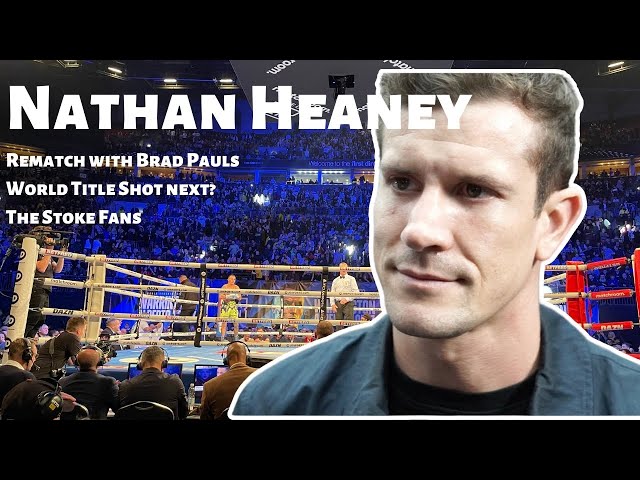 Nathan Heaney will REMATCH Brad Pauls for the British Middleweight title on July 20