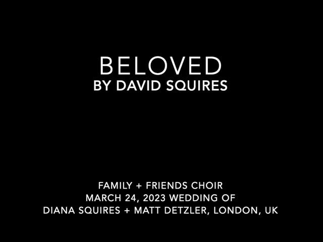 Beloved  (SATB+piano) with vocal score