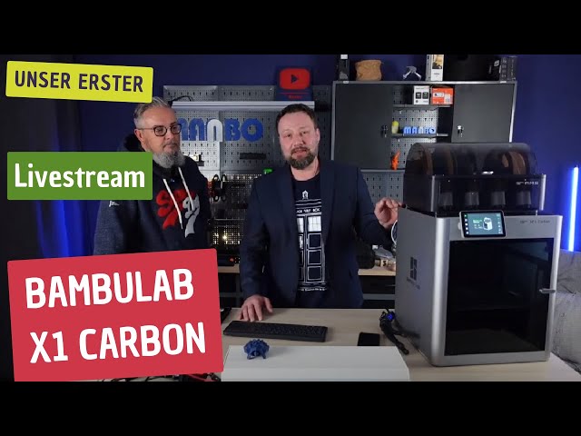 Der neue "Super" - 3D Drucker Bambu Lab X1 Carbon