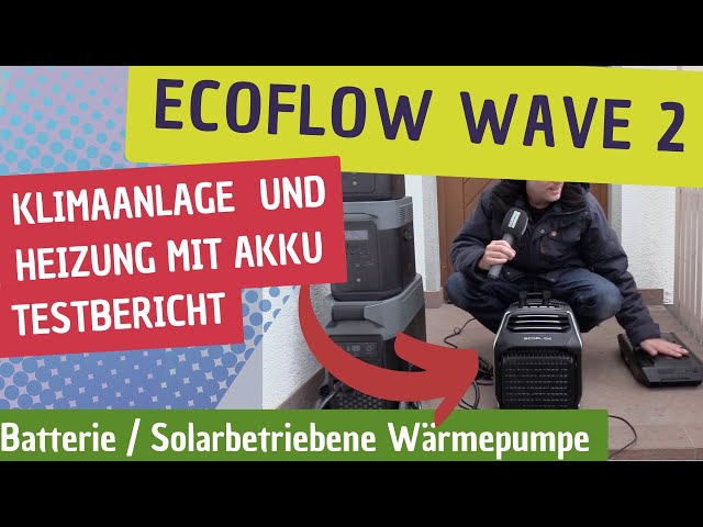 Mobile tragbare Klimaanlage mit Akku Ecoflow Wave 2