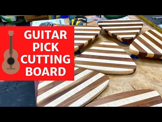 Guitar Pick Cutting Board