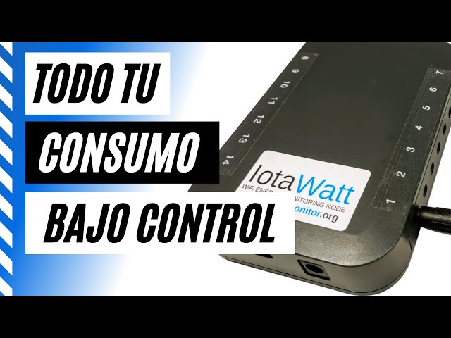🟢  IotaWatt: Consumo eléctrico BAJO CONTROL 💲 en Home Assistant