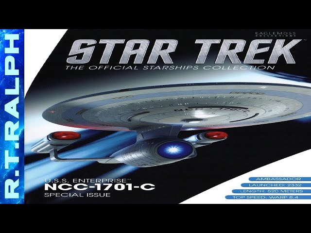 Star Trek Official Starship Collection By Eaglemoss/Master Replicas. XL 10. USS Enterprise NCC1701-C