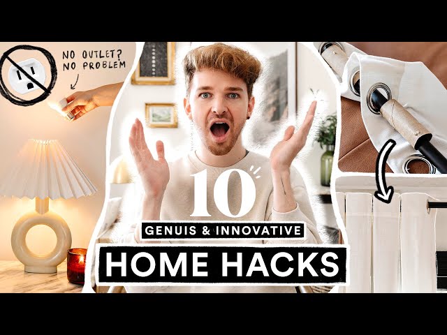 10 GENIUS Home Hacks That CHANGED MY LIFE 🏠  Life Hacks to Save Time + Money!