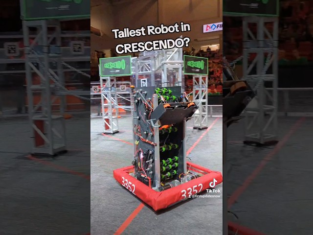 Tallest Robot in FRC CRESCENDO?! #firstrobotics #robotics