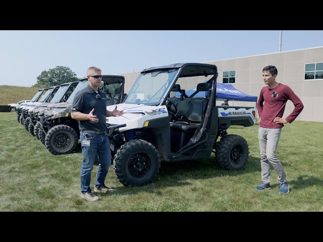 This Electric UTV Is Ready To Silently Work On Your Ranch! We Drive The Polaris Ranger XP Kinetic