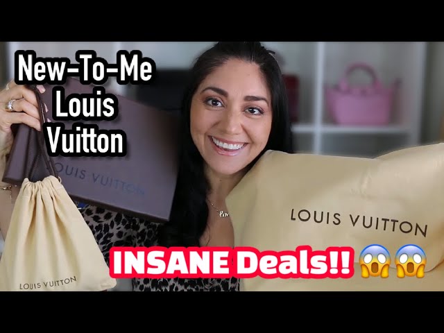 New-To-Me Louis Vuitton Haul: I Snagged Some INSANE Deals!! 😱+ Getting Items Authenticated ♥️