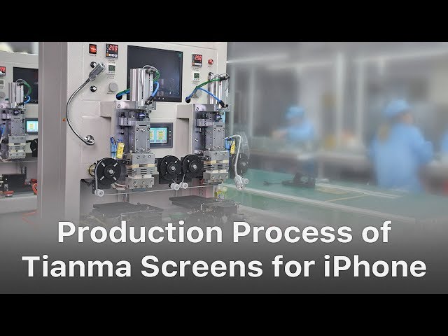 Production of Aftermarket China-made iPhone LCD Screen