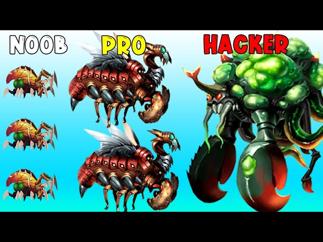 NOOB vs PRO vs HACKER ~ Insect Evolution Part 27 GamePlay All Levels LLP78H