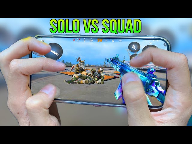 Xiaomi 13T Pro WARZONE Mobile | 4 Finger + Full GYRO | SOLO VS SQUAD Gameplay ! #1