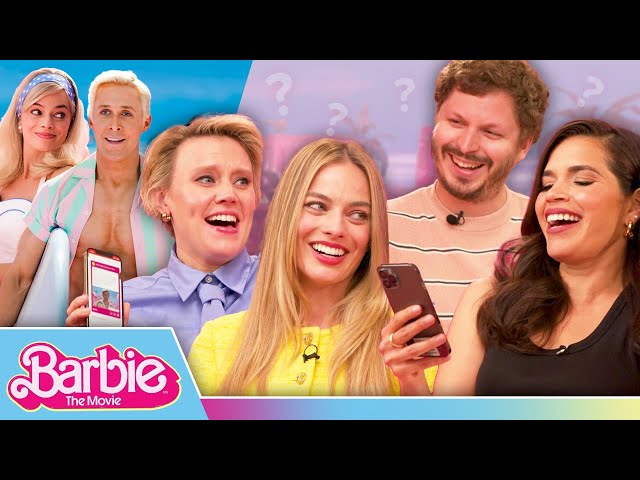 The Cast of "Barbie" Finds Out Which Characters They Really Are