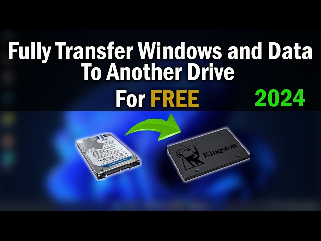 How to Clone a Hard Drive or SSD in Windows (Keep All Files & Apps)
