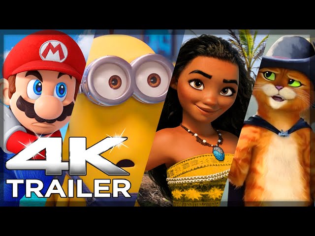 THE TOP BEST UPCOMING ANIMATED MOVIES  (2022 - 2025) - NEW TRAILERS