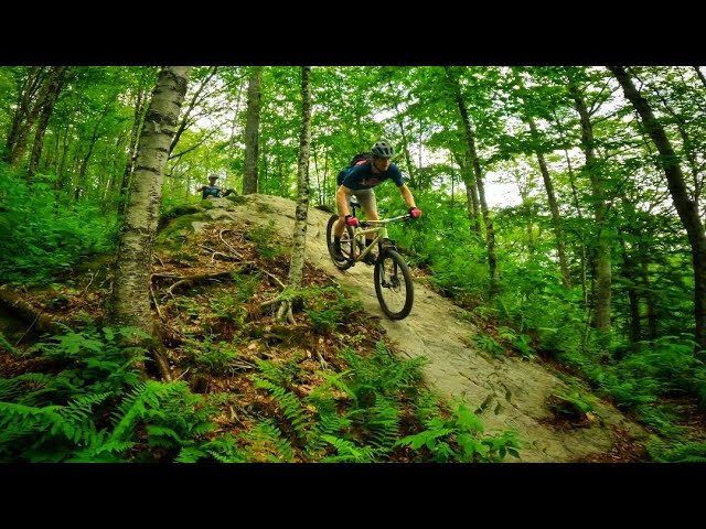 These Trails Were Worth The Drive | Mountain biking Rochester VT | Rube's Run to Old Gents