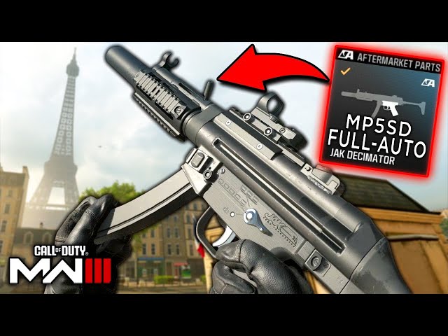 FINALLY The Classic Full-Auto MP5SD - JAK Decimator Gunplay - Modern Warfare 3 Multiplayer Gameplay
