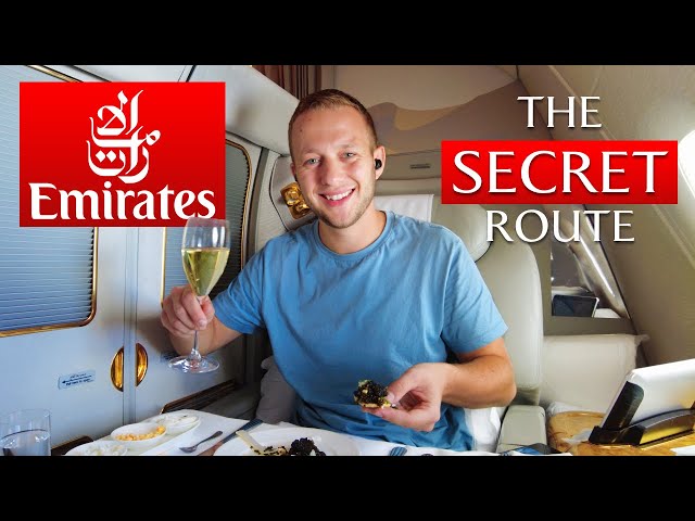 I flew Emirates CHEAPEST A380 FIRST CLASS Flight