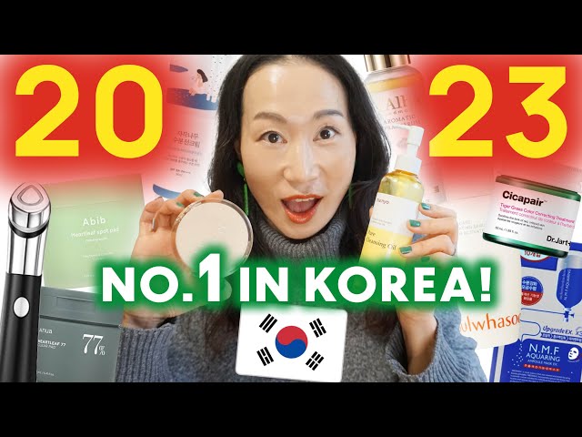 BEST-SELLING Korean Skincare in South Korea 2023 - Manyo Round Lab Abib Mediheal Anua & many more!