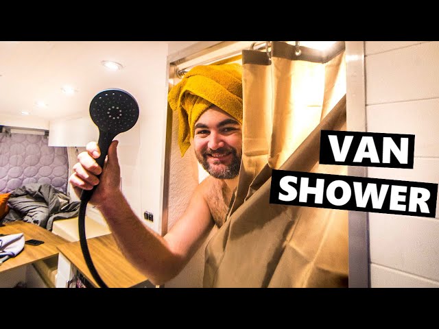 VAN LIFE BUILD: Fitting A FULL BATHROOM Into A Van!