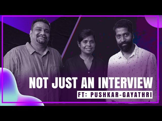 Pushkar & Gayatri Interview with Sudhir Srinivasan | Suzhal | Vikram Vedha  (SPOILER ALERT)