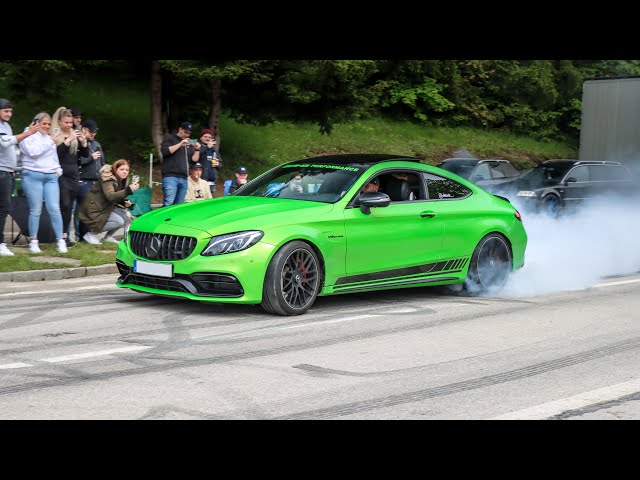 BEST OF Wörthersee 2023 | Burnouts, Flames & Bangs, Turbo Sounds, Launches, Police