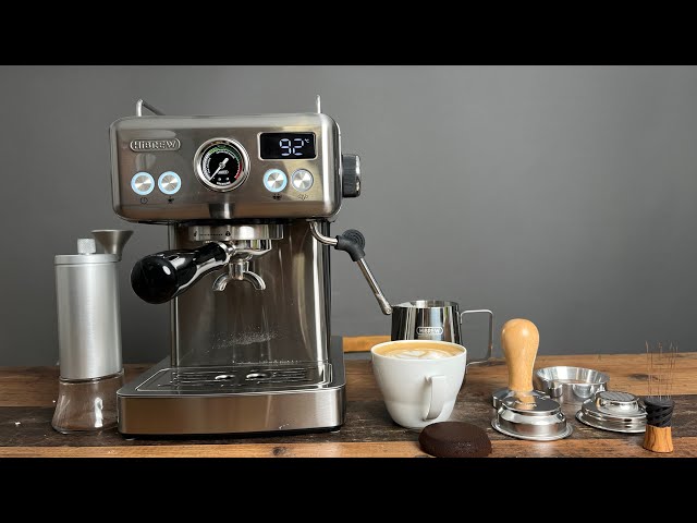 HiBREW H10A Espresso Machine Demo, LIVE!