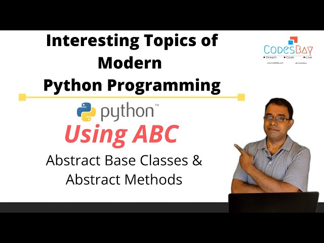 Python Programming Python ABC - Abstract Base Classes and Abstract Methods. The usage and Must know