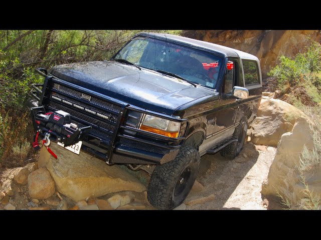 Stuck in Coal Miners Pass in a 1995 Ford Bronco: Colorado Off-Roading