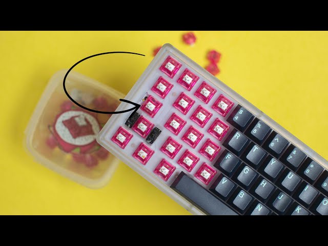 Key Dot Company x C3 Equalz Dragonfruit Switches Review! Light Tactiles