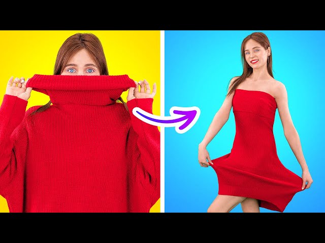 TRANSFORM YOUR LOOK WITH DIY FASHION || Easy Hacks by 123 GO! GLOBAL