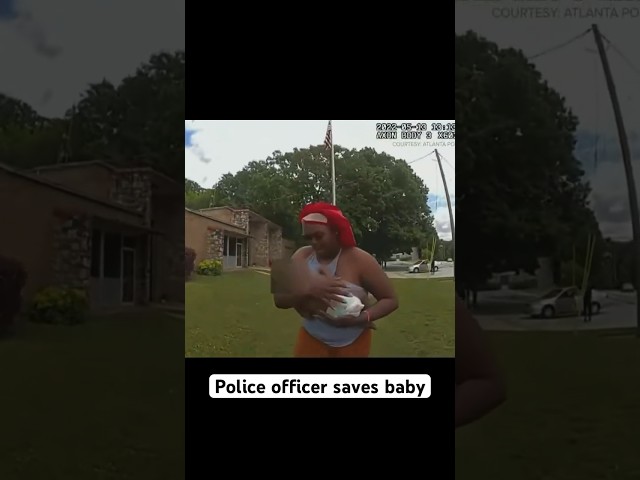 Atlanta police officer saves baby’s life