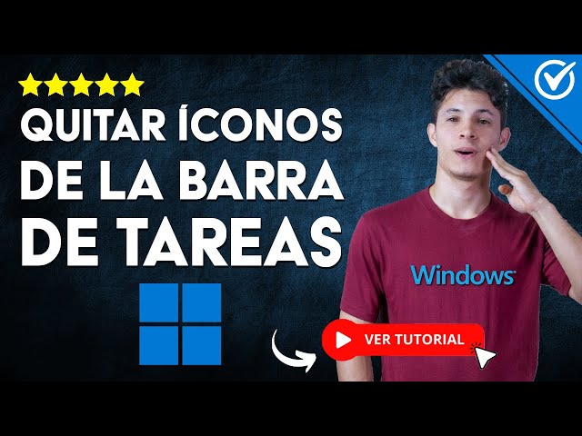 Cómo QUITAR ICONOS de la BARRA de TAREAS en Windows 11 | ​​​⚙️​ Desde la Configuración ​​⚙️​