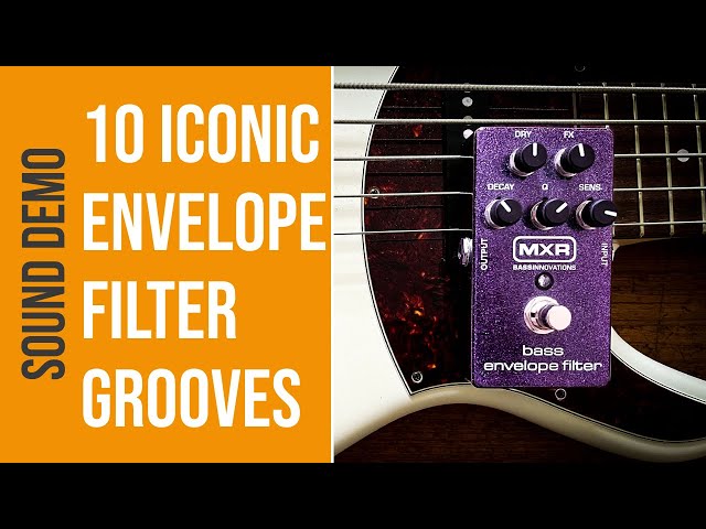10 Iconic Envelope Filter Bassgrooves