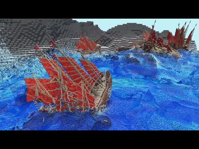 Ships, Deep Water | Voxel Physics Engine