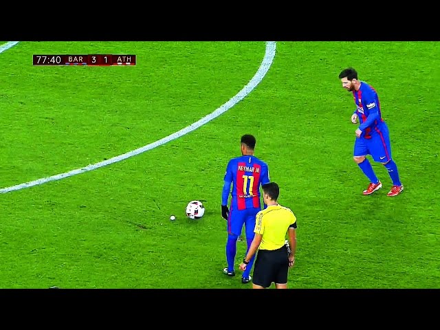 10 Ridiculously Smart & Cheeky Things Lionel Messi Did in 2017 Season ||HD||